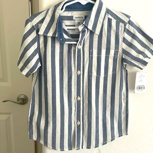 Carter’s button up shirt 3t